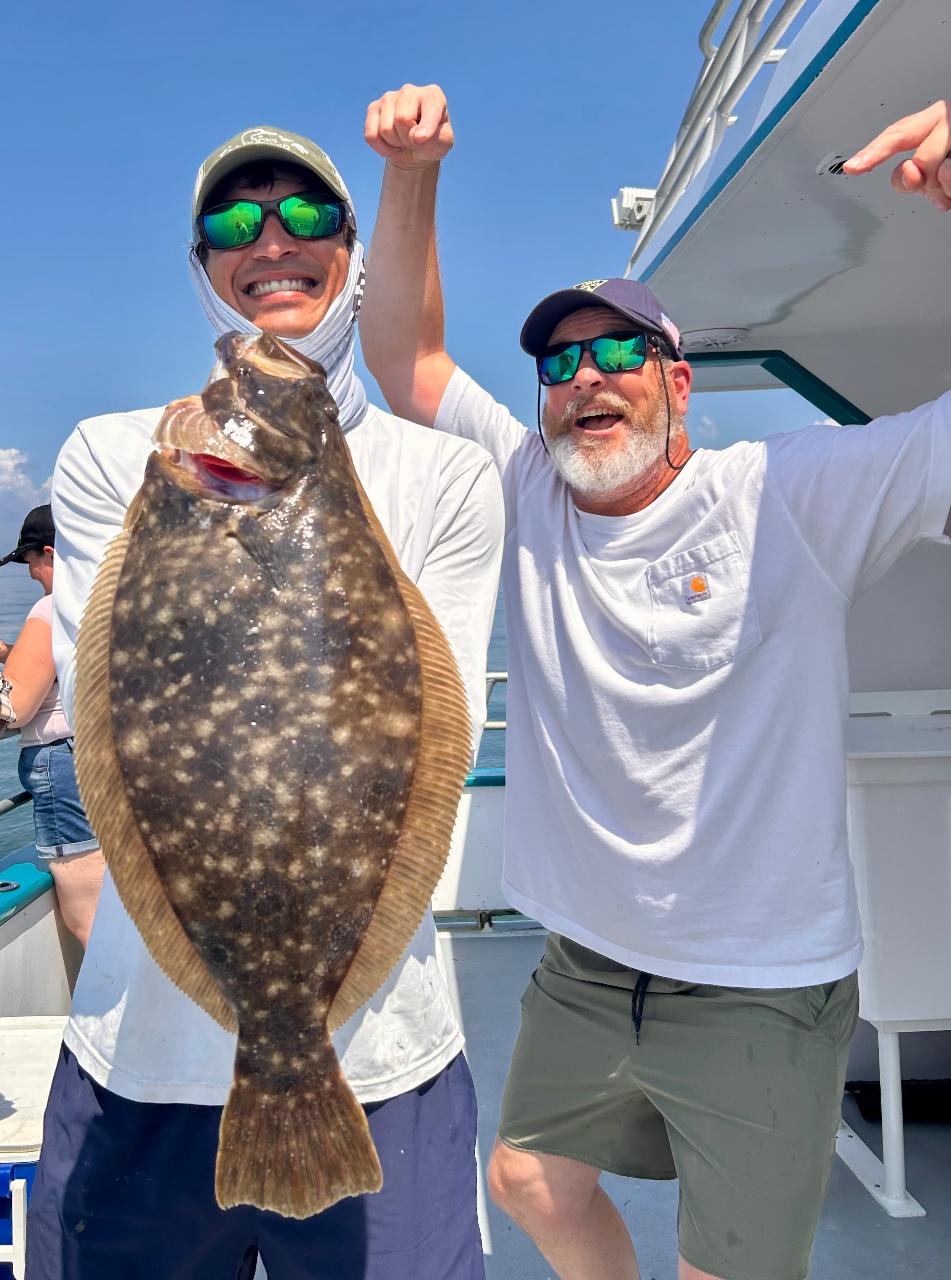 8am - 2pm DEEP WATER FLUKE
