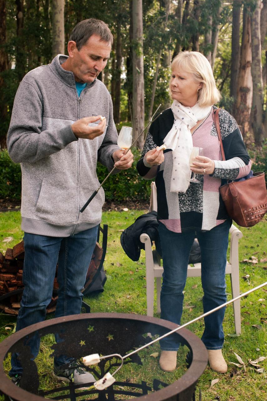 Book a dedicated firepit 