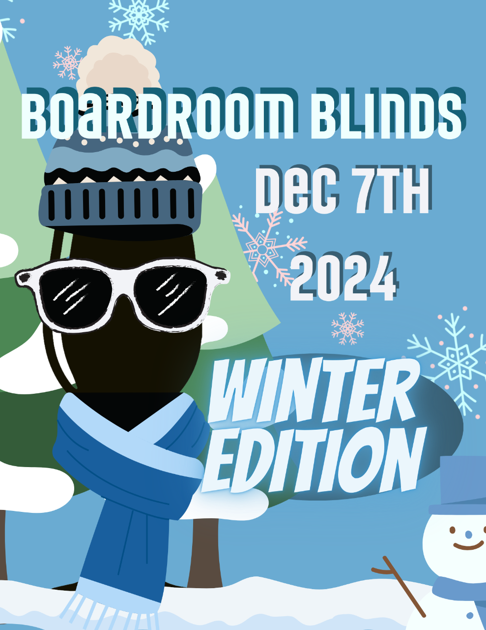 Boardroom Blinds - Freeks Only!