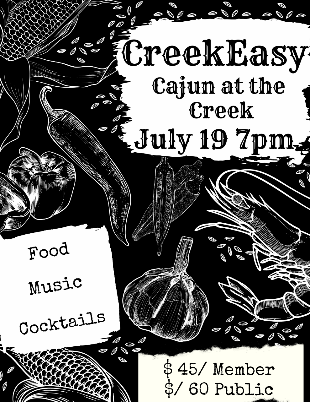 Creekeasy: Cajun at the Creek