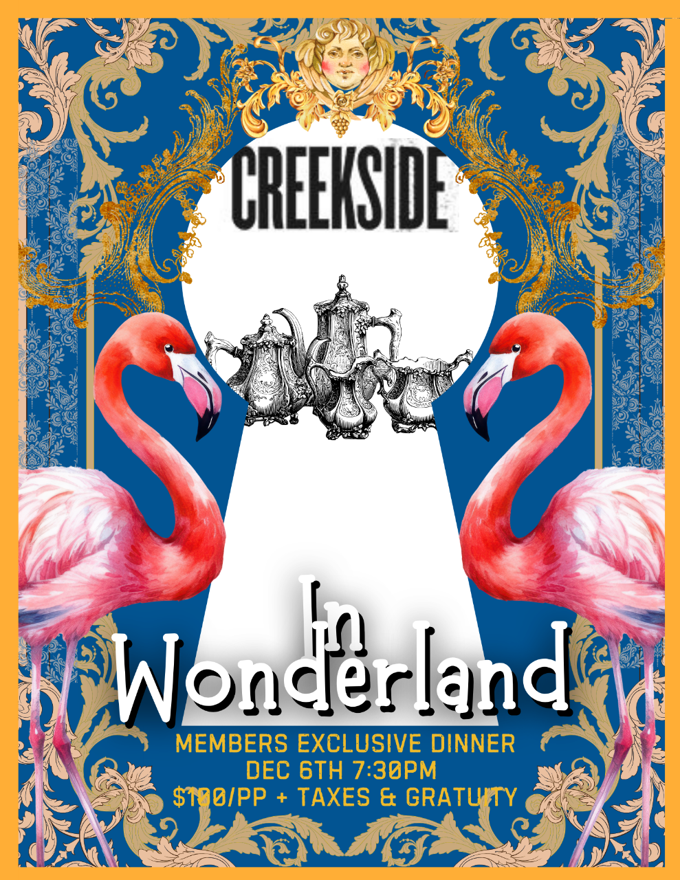 Wine Club Exclusive Dinner: Creekside in Wonderland