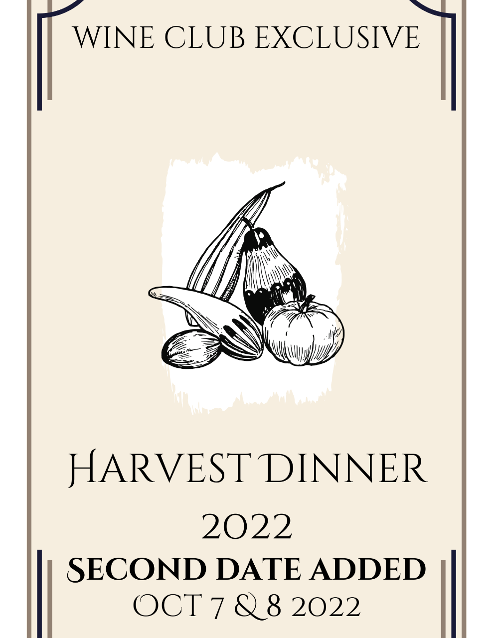 Harvest Dinner 2022