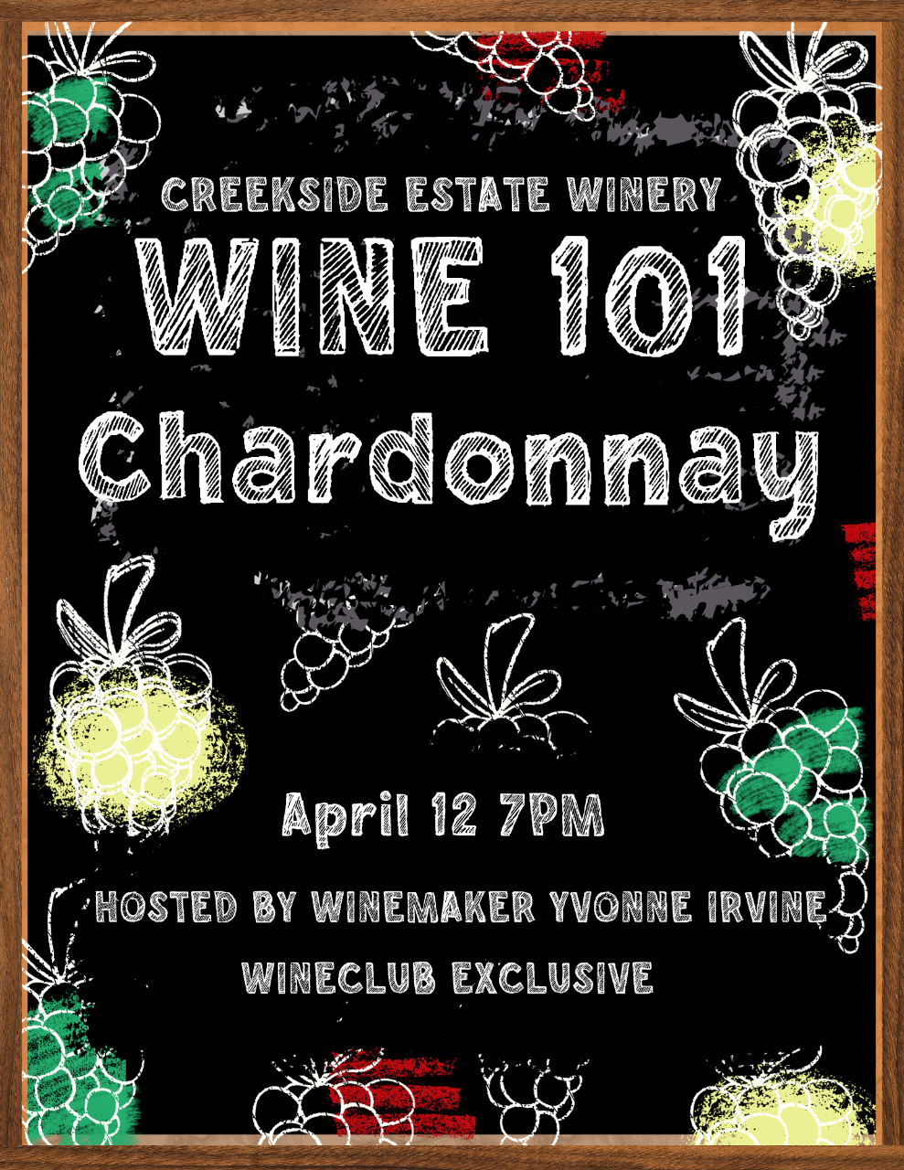 Wine 101: Chardonnay with Yvonne Irvine