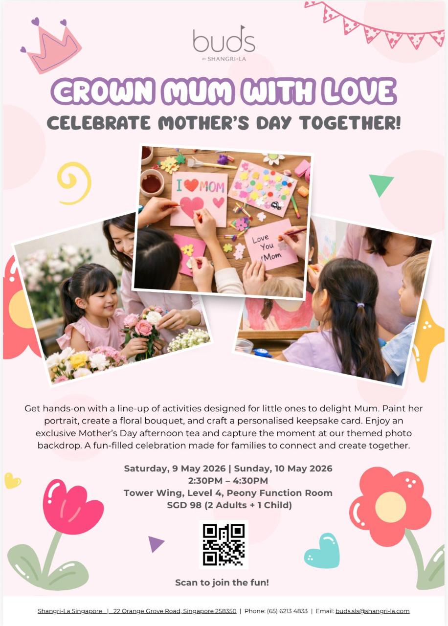 Crown Your Queen - Mother's Day Family Experience