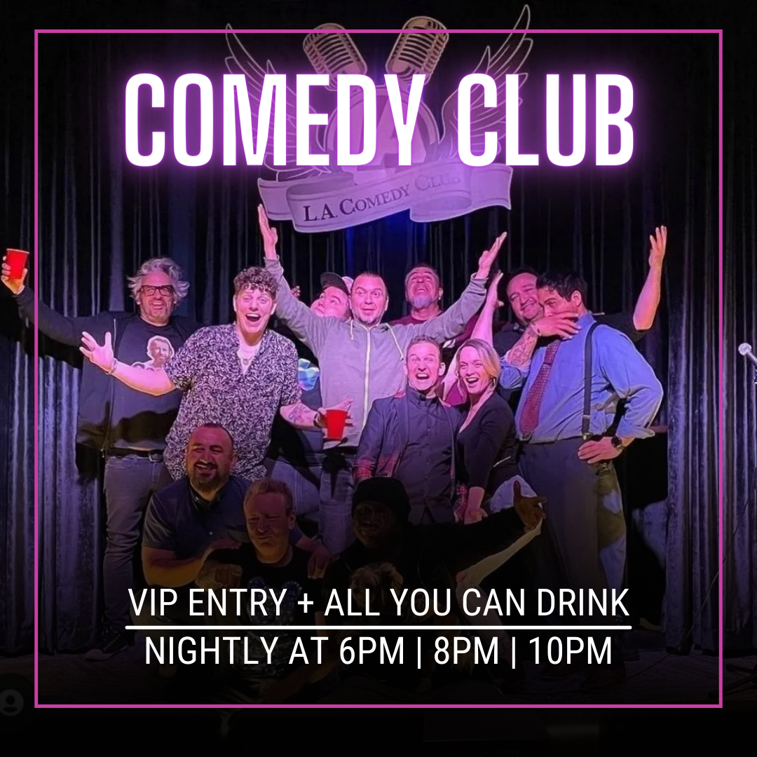 Gut-Busting Stand-Up Comedy Show + Optional All-You-Can-Drink Package
