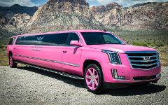 Pink Stretch Escalade Limo | 12 Max