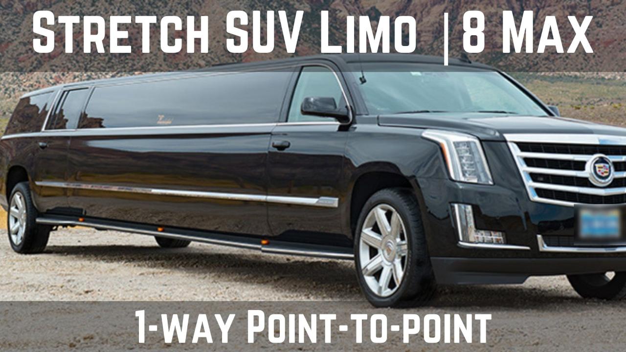 Stretch SUV Limo | 8 Max