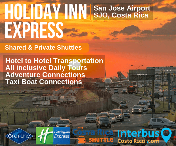 Holiday Inn Express San Jose Airport to Hacienda Guachipelin - Shuttle Transportation