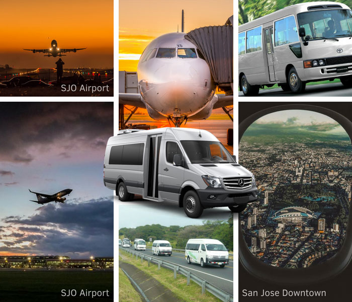 Dominical to San Jose Airport & Downtown - Shared Shuttle