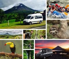 Tamarindo Tours : Guanacaste to Arenal with Lost Canyon Adventures Canyoneering Tour + Hot Springs