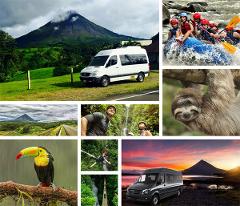 Papagayo to Arenal - Shared Shuttle Transportation Services