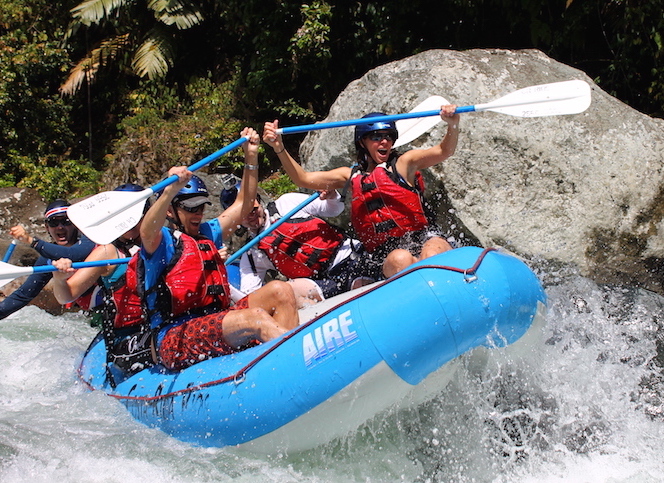 Fortuna Arenal to Liberia Safari Rafting Tenorio River Class 3 and 4