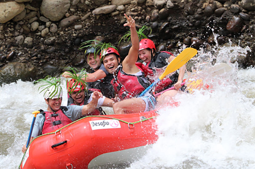 Arenal MAMBO COMBO Canyoning and Rafting