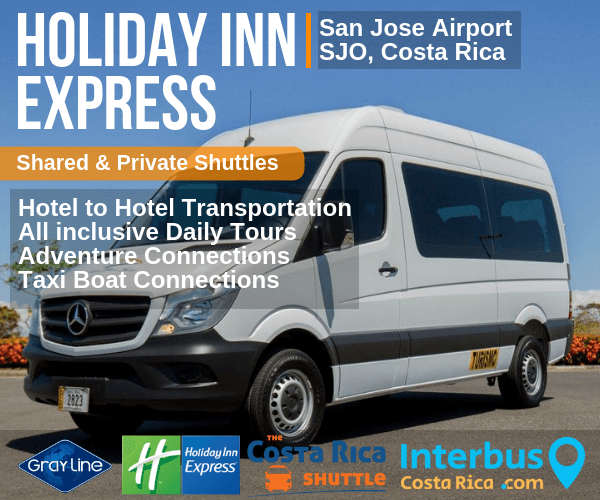 Holiday Inn Express San Jose Airport to Hacienda Pinilla - Shuttle Transportation