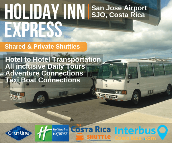 Holiday Inn Express San Jose Airport to Tango Mar Beach Resort - Shuttle Transportation