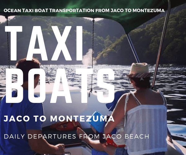 Taxi Boat Breakwater Point Condos Jaco to Montezuma