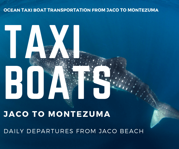 Taxi Boat El Bohio Hotel Jaco to Montezuma