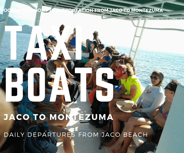 Taxi Boat Playa Hermosa Jaco to Playa Hermosa Santa Teresa: Transportation Services