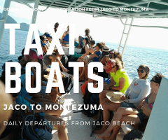 Taxi Boat from Playa Hermosa Jaco to Tambor