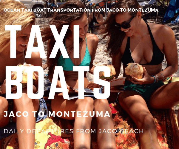 Taxi Boat Tangeri Hotel Jaco to Montezuma