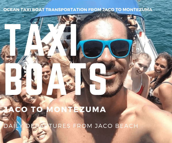 Taxi Boat Tramonto Hotel Jaco to Montezuma