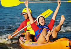 Ocean Kayak to Isla Chora with Snorkeling 