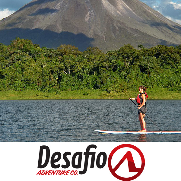 Stand Up Paddling on Lake Arenal
