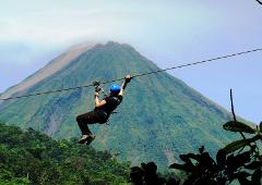 Hermosa Beach Tours : Guanacaste-Arenal One-Day Tour with Sky Adventures Canopy Zipline + Hot Springs