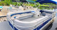 24' Pontoon Blue Sweetwater | 4 Hours