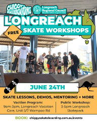 Longreach Vacation Care School Free Skate Workshop