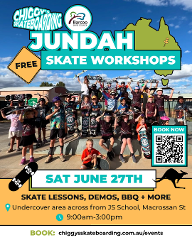 Jundah - Free Skateboarding Workshops
