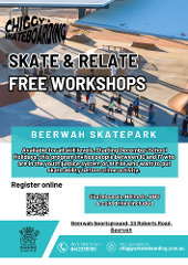 SkateRelate - Beerwah Free Skateboarding Workshops