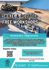 SkateRelate - Bundamba Free Skateboarding Workshops