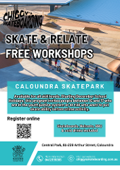 SkateRelate - Caloundra Free Skateboarding Workshops