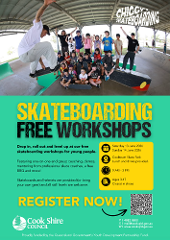 Cooktown - Free Skateboarding Workshops