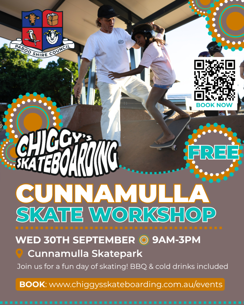 Cunnamulla - Free Skateboarding Workshops