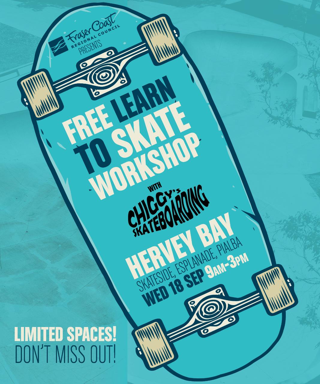 Hervey Bay - Free Skateboarding Workshop