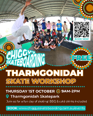 Tharmgonidah - Free Skateboarding Workshops