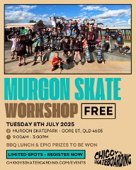 Murgon FREE Skateboarding Workshop