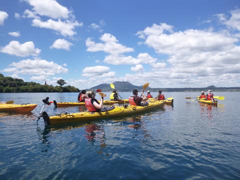 KAYAK - Half Day – Maori Rock Carvings - Taupo Kayaking Adventures ...