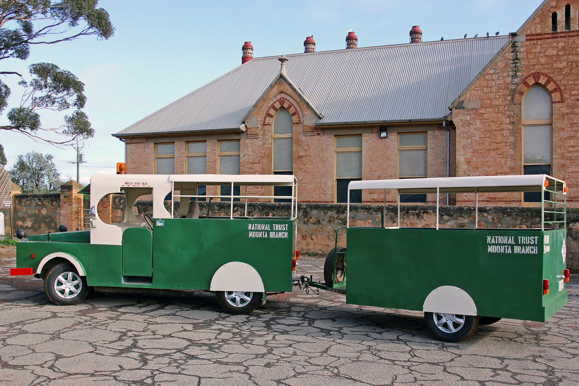 Moonta Christmas Lights Tram Tour - Tram One - Carriage Three ...