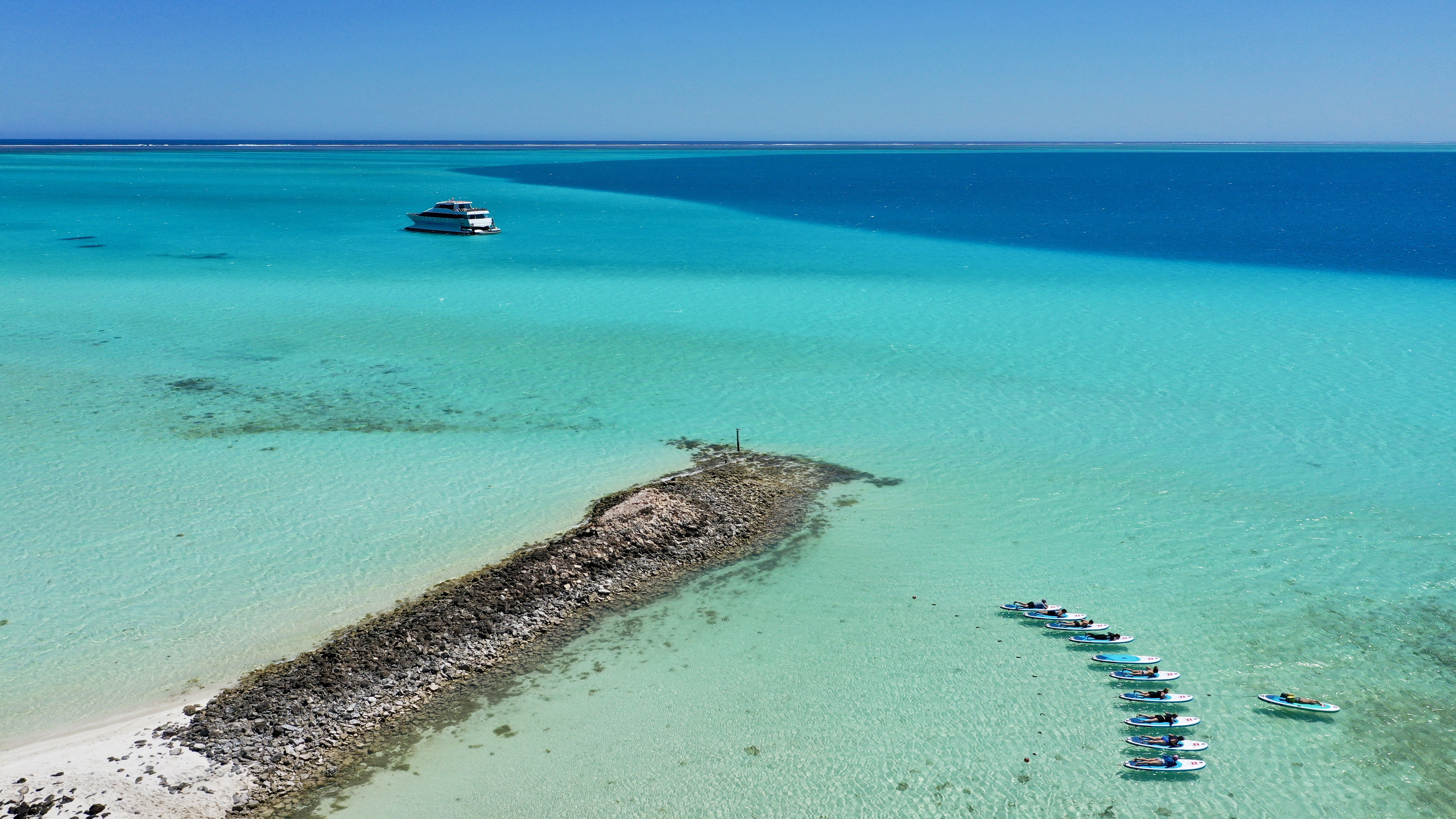 SUP Yoga Retreat at the Abrolhos Islands
