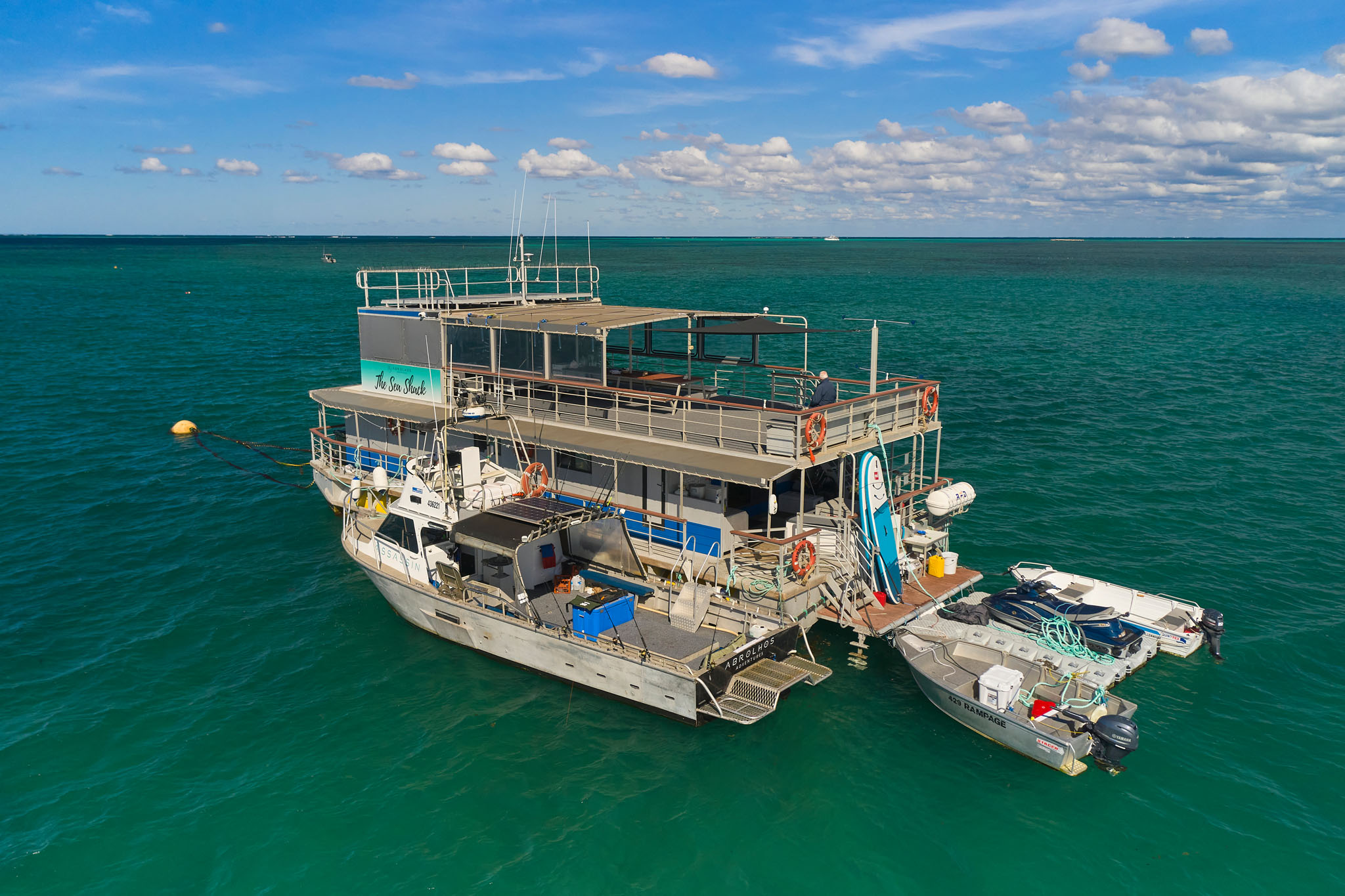 'The Abrolhos Sea Shack' 3 Day Liveaboard Charter (Ex. Geraldton)