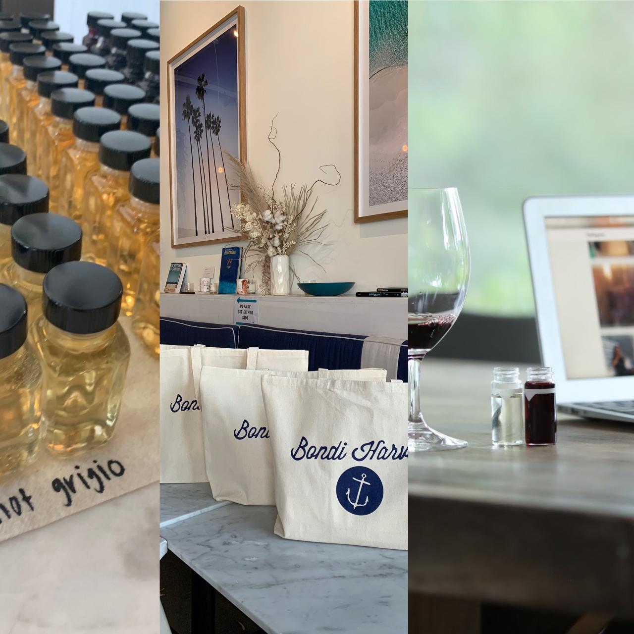 Virtual guided wine tasting (6 x2oz samples) at your own separate locations