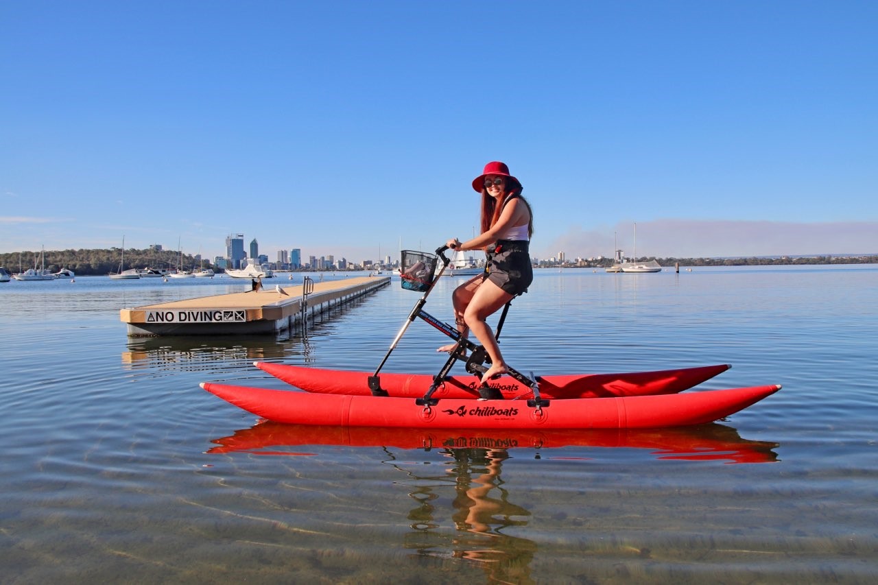 30 Minute Water Bike Hire Perth Waterbike Adventures Reservations