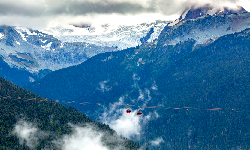 8-Day Essential Rockies & West Coast Eastbound Tour from Vancouver to Calgary: Whistler, Okanagan, Kelowna, Revelstoke, Canmore and Banff**Admission Tickets Included**