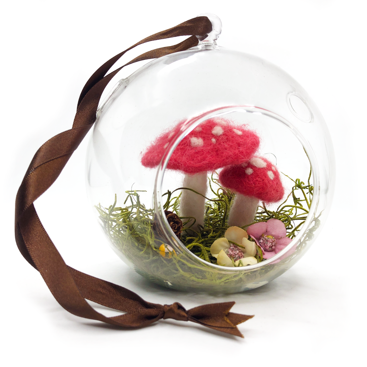 Create @ Blackwattle - Felted Mushroom Globe