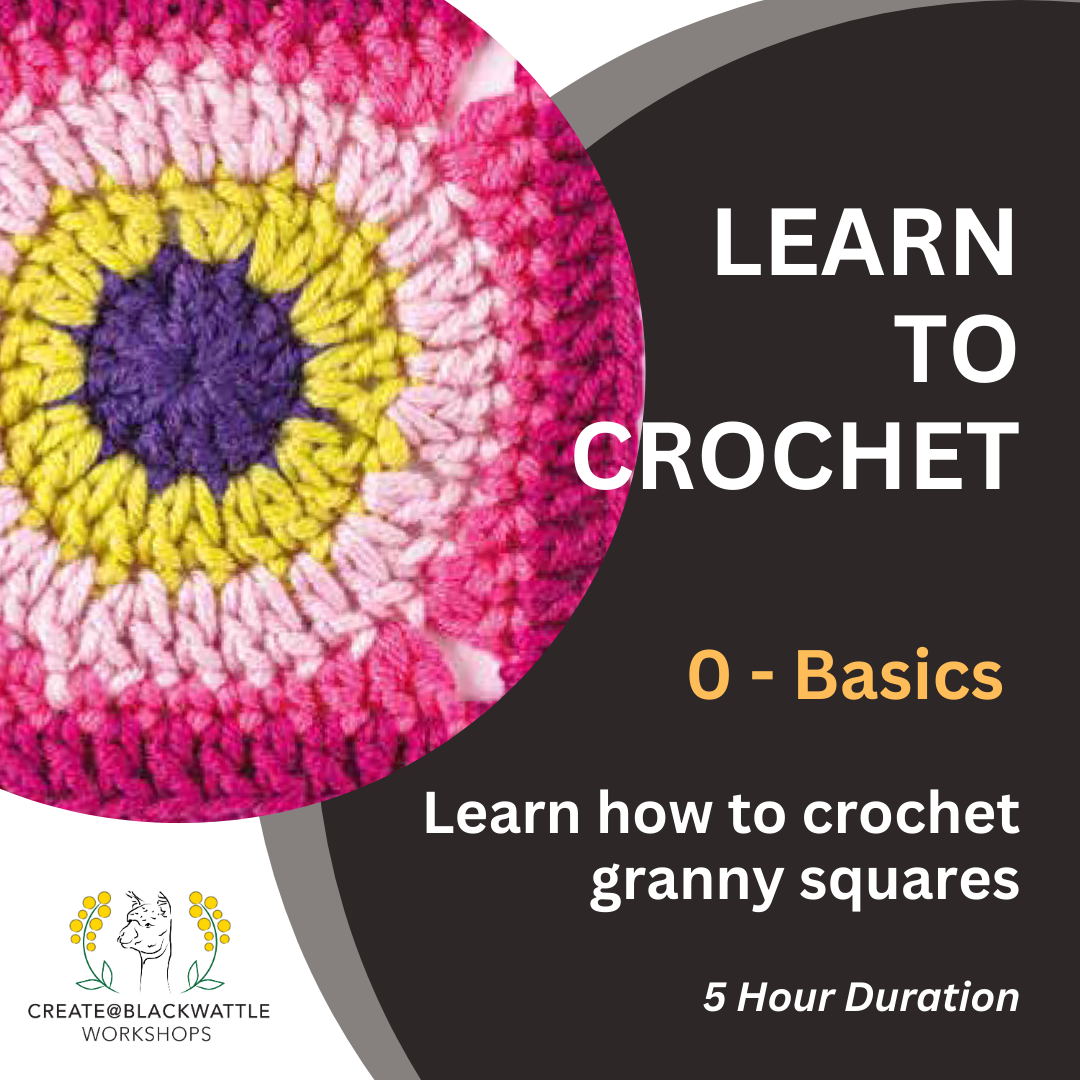 LEARN TO CROCHET - Introduction to Granny Squares