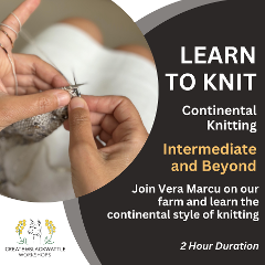 LEARN TO KNIT - Continental Knitting