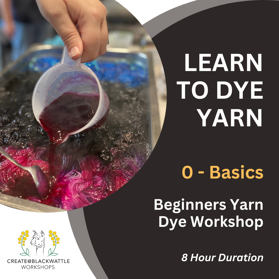 LEARN TO DYE YARN - Beginners Dye Workshop